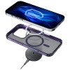 3MK Frosty MagCase MagSafe puzdro na smartfón pre Apple iPhone 13 Pro, fialové