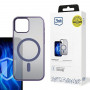 3MK Frosty MagCase MagSafe puzdro na smartphone pre Apple iPhone 15 Plus, fialové