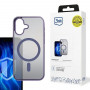 3MK Frosty MagCase MagSafe puzdro na smartphone pre Apple iPhone 16 Plus, fialové