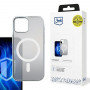 3MK Frosty MagCase MagSafe puzdro na smartfón pre Apple iPhone 15 Plus, biele
