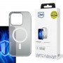 3MK Frosty MagCase MagSafe puzdro na smartfón pre Apple iPhone 16 Pro, biele