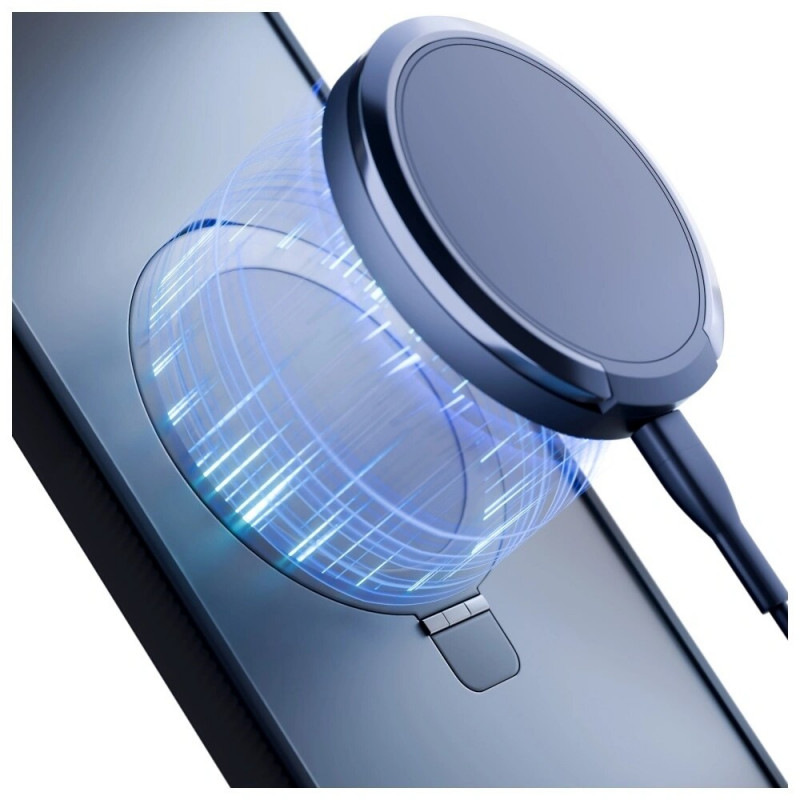 Puzdro 3MK Smoke Case Mag&Stand pre Apple iPhone 16 Pro Max, polykarbonát, čierne