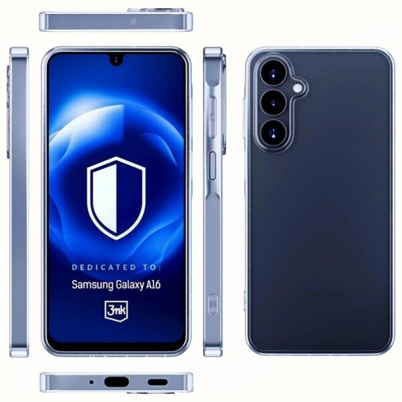 Puzdro 3MK Clear Case pre Samsung Galaxy A16, transparentné