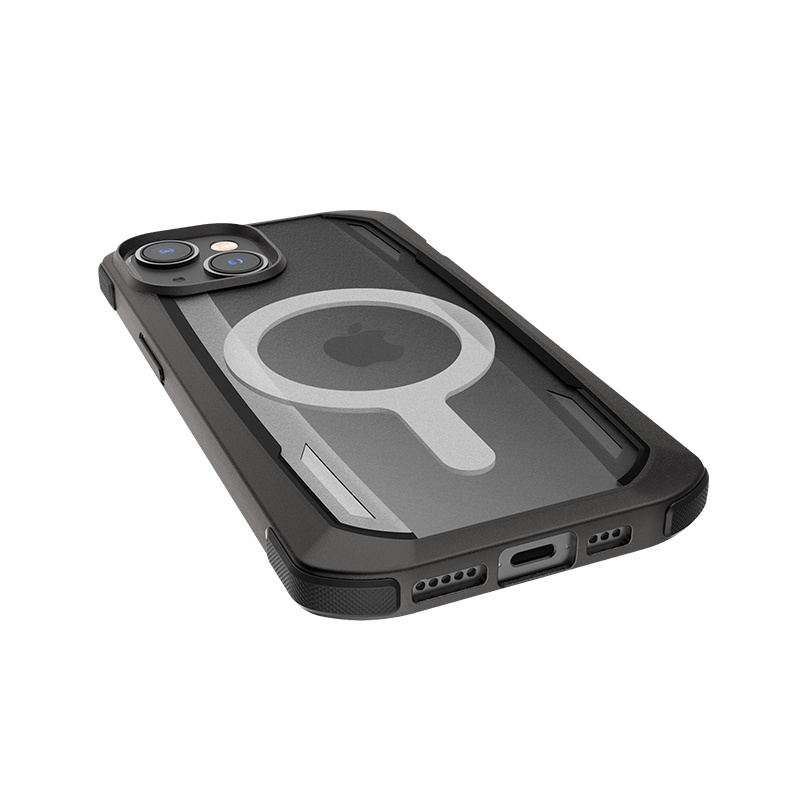 X-Doria Raptic Secure MagSafe puzdro pre Apple iPhone 14 Plus / 15 Plus, čierne