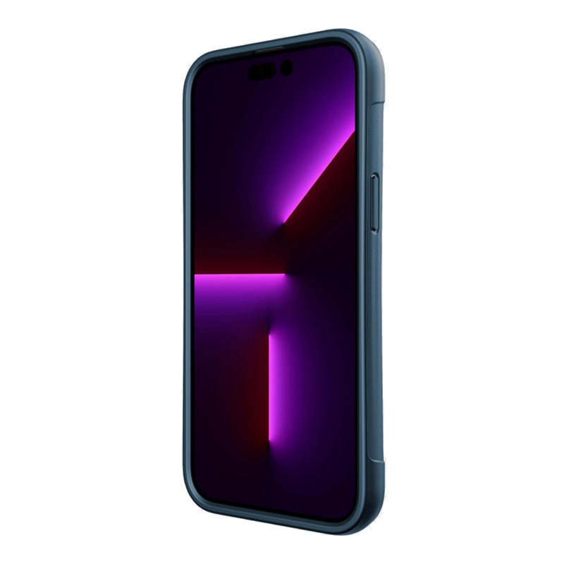 X-Doria Raptic Clutch MagSafe puzdro pre Apple iPhone 14 Plus / 15 Plus, Marine Blue