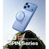 TORRAS Ostand Q3 Spin puzdro pre Apple iPhone 18 Pro Max / 17 Pro Max, MagSafe, modré