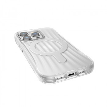 X-Doria Raptic Clutch MagSafe puzdro pre Apple iPhone 14 Pro, priehľadné
