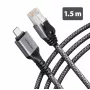 Goobay AXAGON ADE-CM15 USB-C Gigabit Ethernet adaptér s integrovaným 1,5 m CAT6 káblom, RJ-45