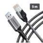 Goobay AXAGON ADE-AM50 USB-A Gigabit Ethernet adaptér s integrovaným 5 m CAT6 káblom, RJ-45