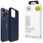 3MK Silicone Case pre Apple iPhone 16 Pro Max, tmavomodré