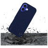 3MK Silicone Case pre Apple iPhone 16 Plus, tmavomodré