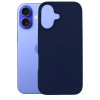 3MK Silicone Case pre Apple iPhone 16 Plus, tmavomodré