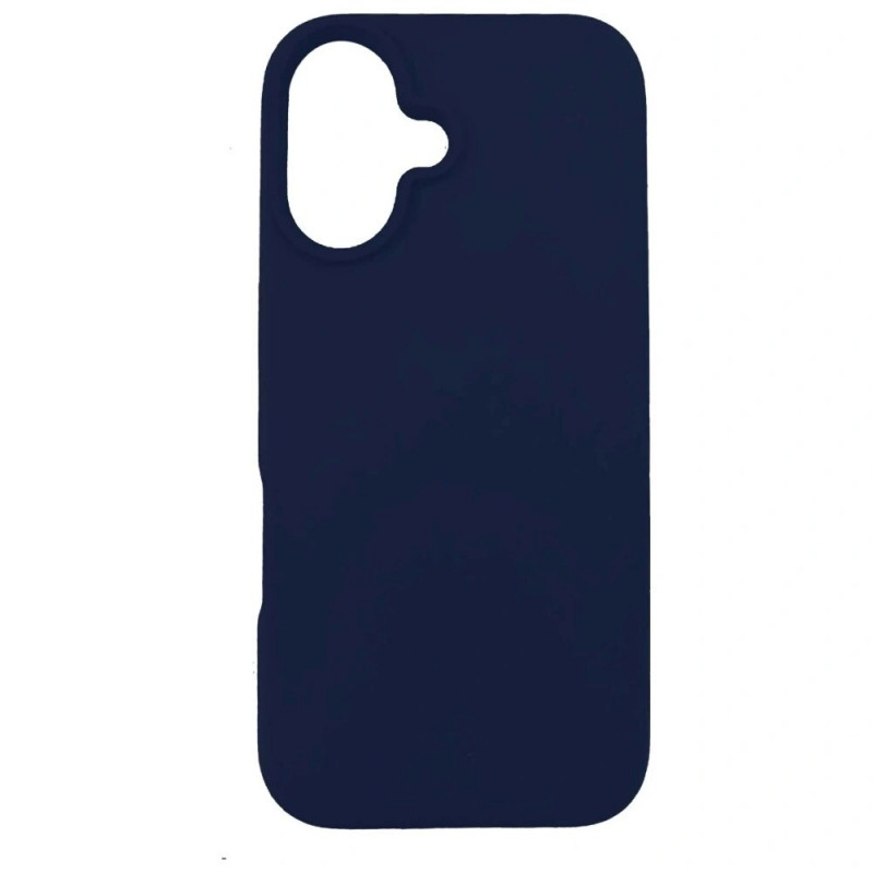 3MK Silicone Case pre Apple iPhone 16 Plus, tmavomodré