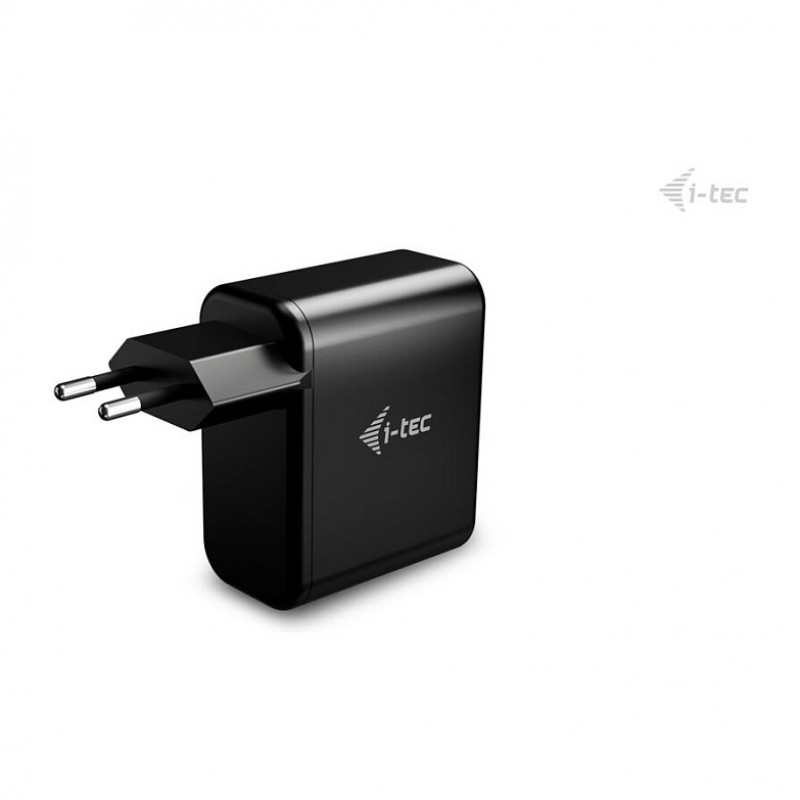 i-tec 100 W USB-C GaN nabíjačka, PD 3.0, 1x USB-C, čierna