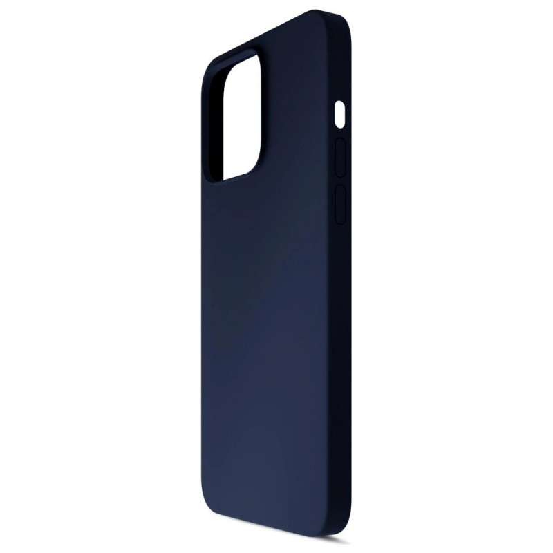 3MK Silicone Case pre Apple iPhone 16 Pro, námornícka modrá