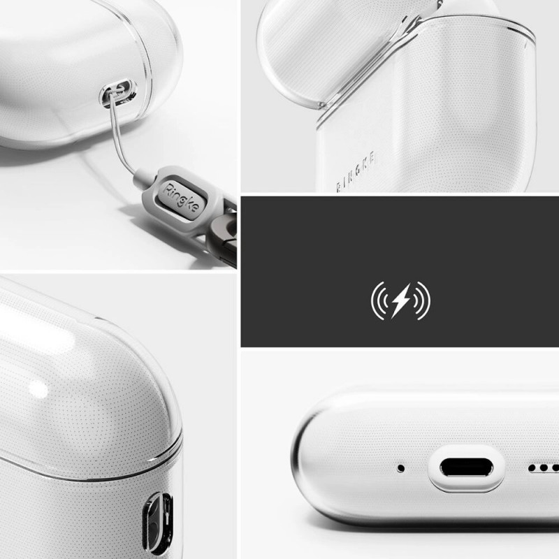 Ringke Air puzdro pre Apple AirPods Pro 3, priehľadné