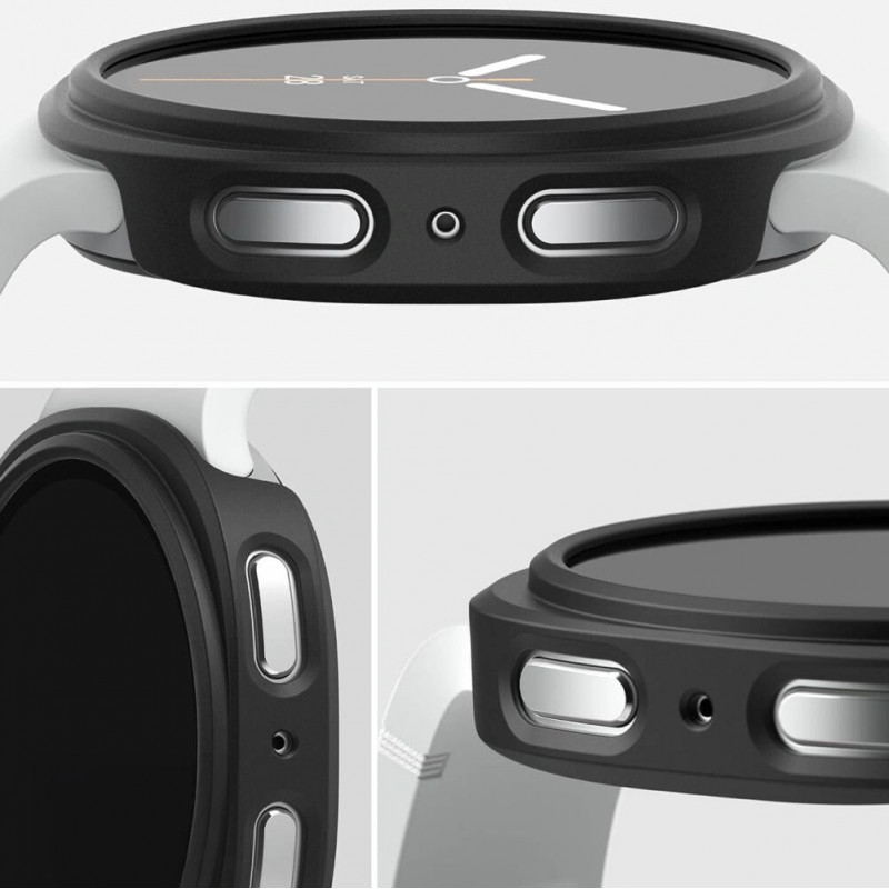 Ringke Slim RGK11818 puzdro pre Samsung Galaxy Watch 8 / 9 40 mm, priehľadné a matné čierne (2 ks)
