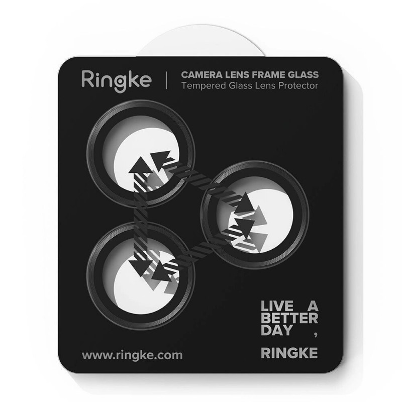 Ringke Camera Frame Protector pre Apple iPhone 17 Pro / 17 Pro Max, čierny (2 ks)