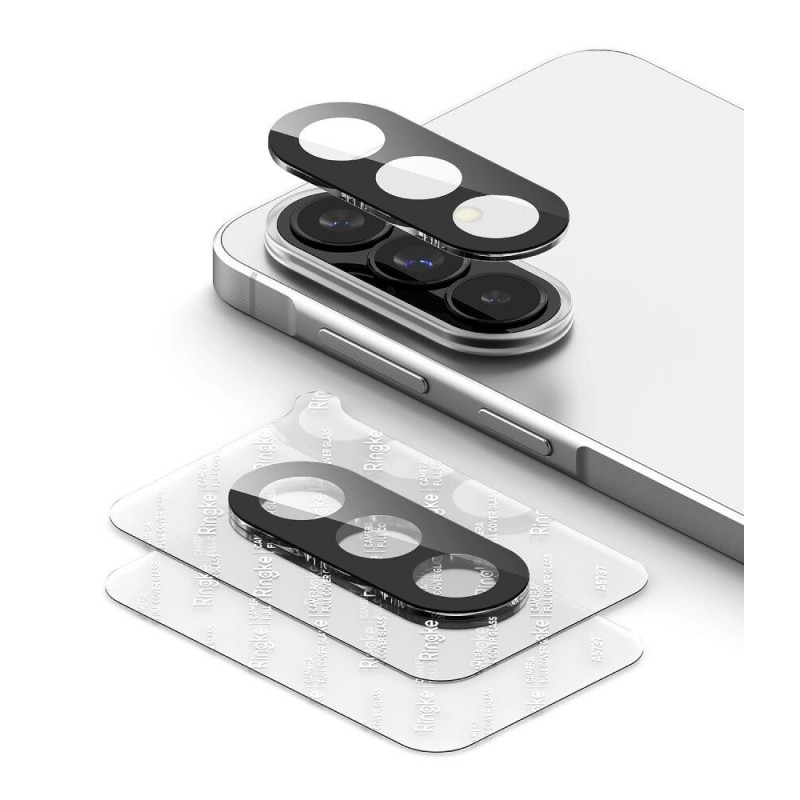 Ringke Kryt na fotoaparát Full Cover pre Samsung Galaxy A37 / A57 5G, čierny (2 ks)