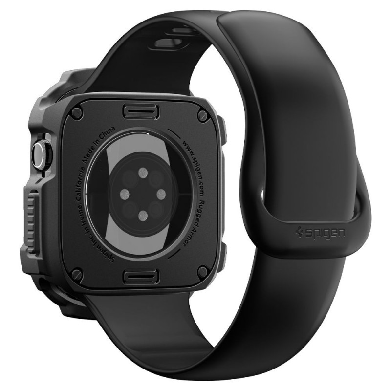 Spigen Rugged Armor ACS11886 puzdro pre Apple Watch 12 46 mm, matná čierna