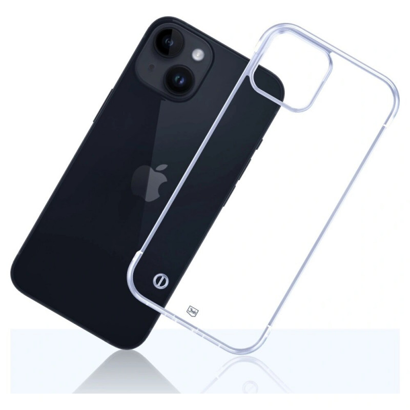 3mk Just20g Clear Case puzdro na smartphone Apple iPhone 15 Plus, transparentné