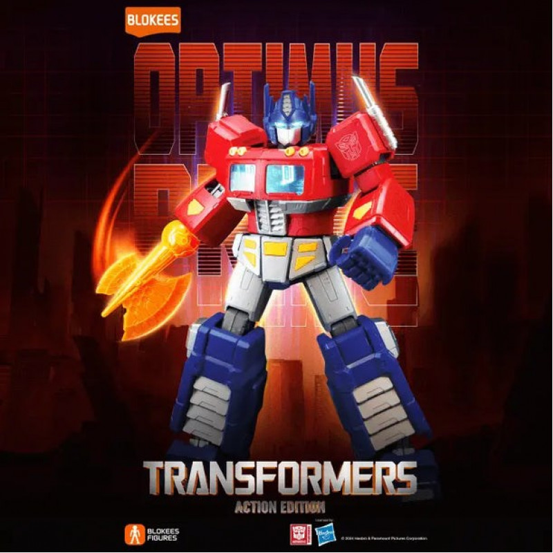 Figúrka Blokees Transformers Action Edition G1 Optimus Prime
