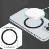 Tech-Protect MagMat MagSafe univerzálny magnetický krúžok, čierny a strieborný (2 ks)
