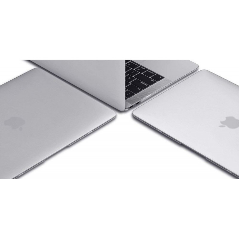 Tech-Protect SmartShell puzdro na Apple MacBook Air 13 2022-2024, priehľadné