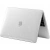 Tech-Protect SmartShell puzdro pre Apple MacBook Air 13 2022-2024, priehľadné s trblietkami