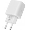 Nástenná nabíjačka Tech-Protect C20W s 2 portmi, USB-C PD 20W a USB-A QC 3.0, biela
