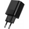 Tech-Protect C30W 2-portová nástenná nabíjačka, USB-C PD 30W a USB-A QC 3.0, čierna