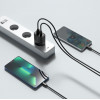 Tech-Protect C30W 2-portová nástenná nabíjačka, USB-C PD 30W a USB-A QC 3.0, čierna