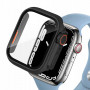 Puzdro Tech-Protect Defense360 pre Apple Watch 4/5/6/7/8/9/SE 44/45 mm, čierne/oranžové