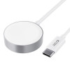 Tech-Protect UltraBoost magnetická nabíjačka pre Apple Watch, USB-C, 120 cm, biela