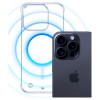 Puzdro na smartphone 3mk Just20g MagCase Apple iPhone 15 Pro, transparentné