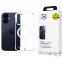 3mk Just20g MagCase puzdro na smartfón Apple iPhone 16, transparentné