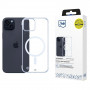 Puzdro na smartphone 3mk Just20g MagCase Apple iPhone 15 Plus, transparentné