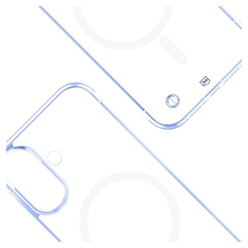 Puzdro na smartphone 3mk Just20g MagCase Apple iPhone 16 Plus, transparentné