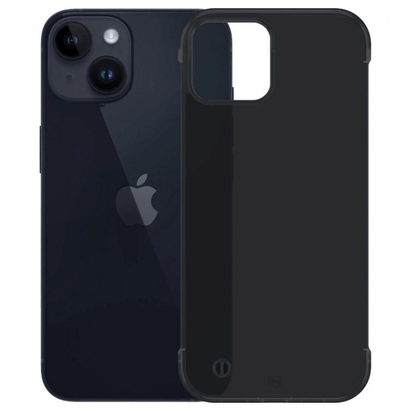 3mk Just20g Matt Case puzdro na smartphone Apple iPhone 15 Plus, matná čierna