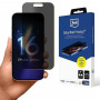 3MK Silky Matt Privacy matná ochranná fólia proti zvedavým pohľadom pre Apple iPhone 16 Pro Max