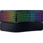 Razer Pro Type Ergo bezdrôtová ergonomická klávesnica, rozdelené rozloženie, Bluetooth, USB-C, 5 makro klávesov, RGB