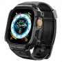 Spigen Rugged Armor Pro remienok s puzdrom pre Apple Watch Ultra 1 / 2 / 3 49 mm, čierny