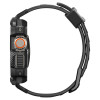 Spigen Rugged Armor Pro remienok s puzdrom pre Apple Watch Ultra 1 / 2 / 3 49 mm, čierny