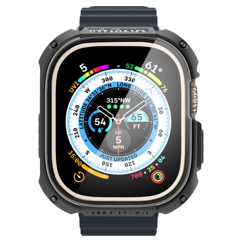 Spigen Tough Armor puzdro pre Apple Watch Ultra 49 mm, čierne