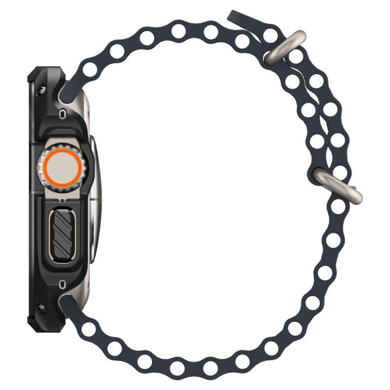 Spigen Tough Armor puzdro pre Apple Watch Ultra 49 mm, čierne