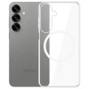 3MK Clear MagCase pre Samsung Galaxy S25+, MagSafe, transparentný