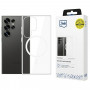 3MK Clear MagCase pre Samsung Galaxy S25 Ultra, MagSafe, transparentný