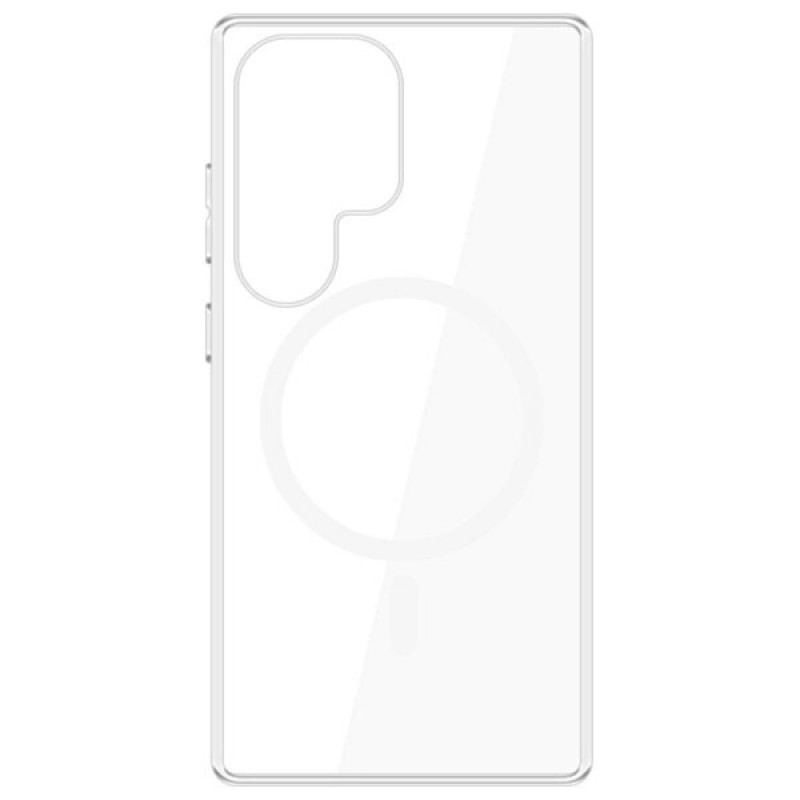 3MK Clear MagCase pre Samsung Galaxy S25 Ultra, MagSafe, transparentný