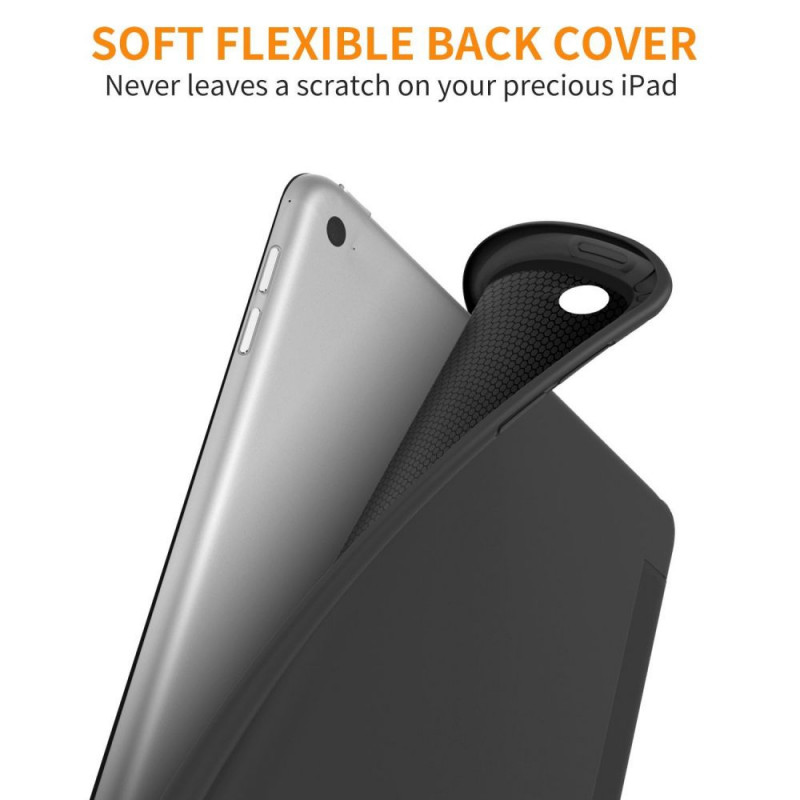 Tech-Protect Smartcase THP770BLK puzdro pre Apple iPad 9.7 (2017/2018, 5. a 6. generácia), čierne