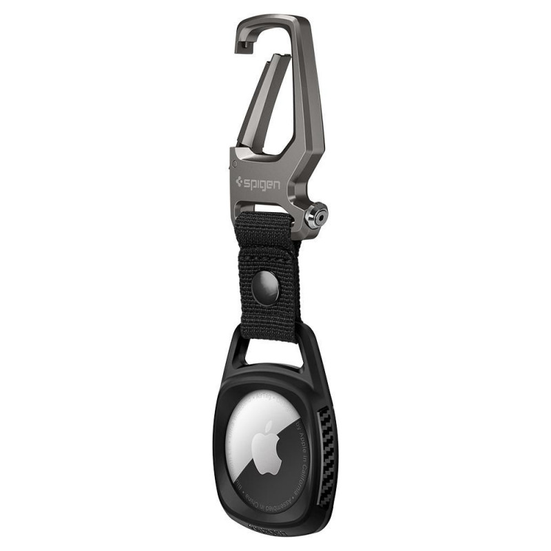 Spigen odolný ochranný kryt Rugged Armor pre Apple AirTag, matná čierna